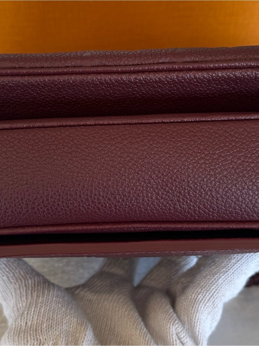 SOLD❌❌Louis Vuitton Pochette Metis Empreinte in Wine - Picture 6 of 16